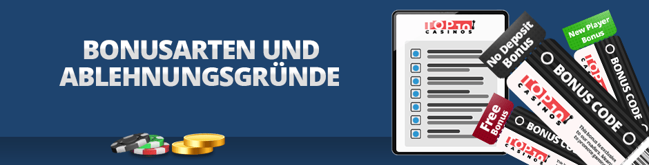 gründe für die ablehnung