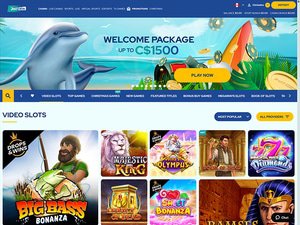 Dolfwin Casino website